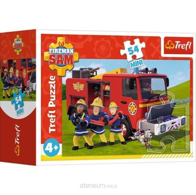 Puzzle 54 Mini Strażak Sam w gotowości 2 TREFL. Wydawca: Trefl. SmakLiter.pl Opakowanie Puzzle 54 Mini Strażak Sam w gotowości 2 TREFL