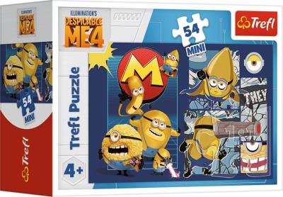 Puzzle 54 mini - Z Minionkami fajnie jest! 3 TREFL. Wydawca: Trefl. SmakLiter.pl Opakowanie Puzzle 54 mini - Z Minionkami fajnie jest! 3 TREFL