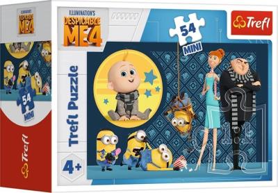 Puzzle 54 mini - Z Minionkami fajnie jest! 4 TREFL. Wydawca: Trefl. SmakLiter.pl Opakowanie Puzzle 54 mini - Z Minionkami fajnie jest! 4 TREFL