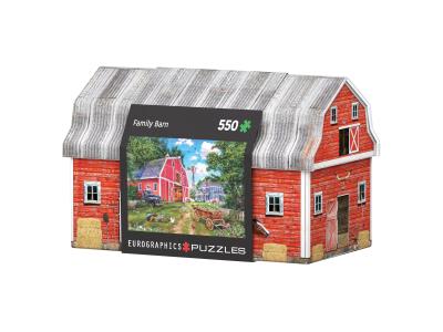 Opakowanie Puzzle 550 Family Farm Tin 8551-5601