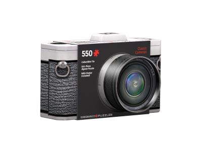 Puzzle 550 TIN Classic Camera 8551-5600. Wydawca: Eurographics. SmakLiter.pl Opakowanie Puzzle 550 TIN Classic Camera 8551-5600