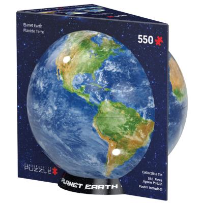 Puzzle 550 TIN Planet Earth 8551-5862. Wydawca: Eurographics. SmakLiter.pl Opakowanie Puzzle 550 TIN Planet Earth 8551-5862