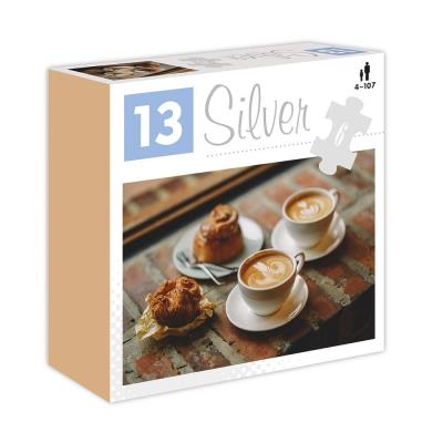 Opakowanie Puzzle 6 Kawa i ciastko Silver ALEX