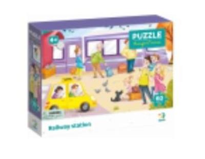 Puzzle 60 In a trolleybus. Wydawca: Dodo. SmakLiter.pl Opakowanie Puzzle 60 In a trolleybus