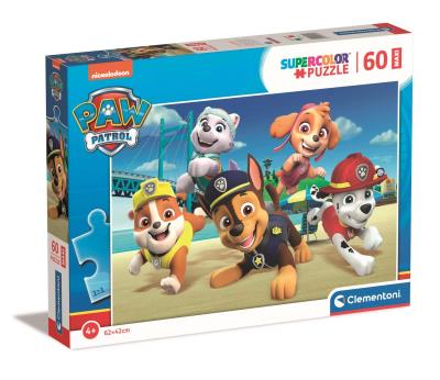 Puzzle 60 Maxi Super Kolor Paw Patrol. Wydawca: Clementoni. SmakLiter.pl Opakowanie Puzzle 60 Maxi Super Kolor Paw Patrol