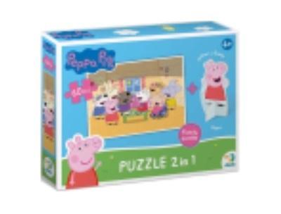 Opakowanie Puzzle 60 Peppa Pig with charater figure