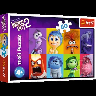 Puzzle 60 Poznaj swoje emocje Disney Inside Out 2 17397. Wydawca: Trefl PAP. SmakLiter.pl Opakowanie Puzzle 60 Poznaj swoje emocje Disney Inside Out 2 17397