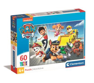 Puzzle 60 Super Kolor Paw Patrol. Wydawca: Clementoni. SmakLiter.pl Opakowanie Puzzle 60 Super Kolor Paw Patrol