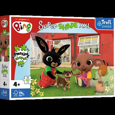 Opakowanie Puzzle 60 Super Shape XXL Zabawa z pieskiem TREFL