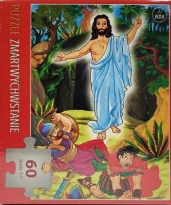 Puzzle 60 - Zmartwychwstanie. Wydawca: Wydawnictwo Diecezjalne i Drukarnia w Sandomierzu. SmakLiter.pl Opakowanie Puzzle 60 - Zmartwychwstanie