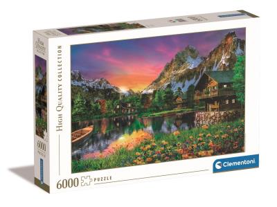 Puzzle 6000 HQ Alpine lake 36531. Wydawca: Clementoni. SmakLiter.pl Opakowanie Puzzle 6000 HQ Alpine lake 36531