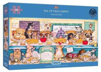 Opakowanie Puzzle 636 Opowieść o dwóch pubach (panorama)