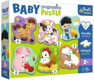 Opakowanie Puzzle Baby Progressive - Farma TREFL