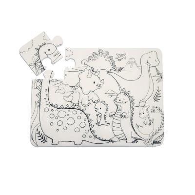 Opakowanie Puzzle Dinozaury Funny Mat STRIGO