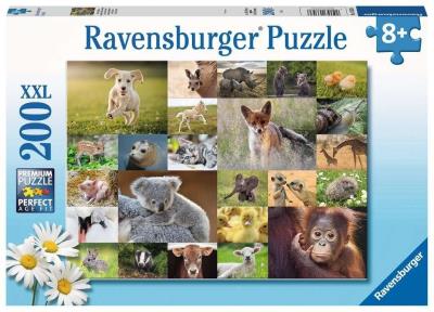 Opakowanie Puzzle dla dzieci 200 Zwierzątka