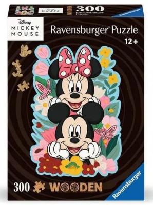 Opakowanie Puzzle drewniane 300 Disney Myszka Mickey & Minnie