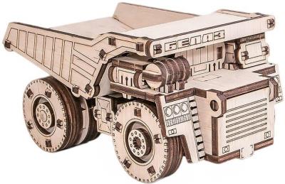 Opakowanie Puzzle Drewniane 3D Mini Belaz