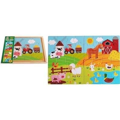 Opakowanie Puzzle drewniane 4 obrazki