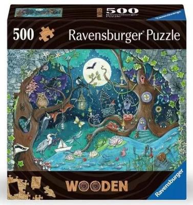 Opakowanie Puzzle drewniane 500 Baśniowy Las