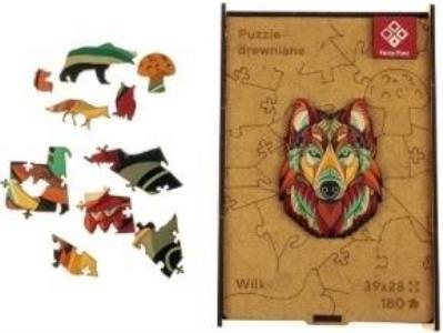 Opakowanie Puzzle drewniane A3 - Wilk