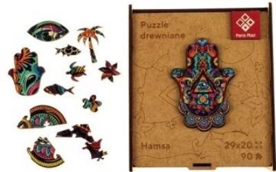 Opakowanie Puzzle drewniane A4 - Hamsa