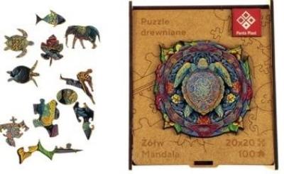 Opakowanie Puzzle drewniane A4 - Mandala
