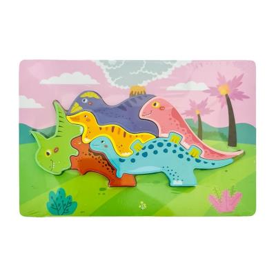 Opakowanie Puzzle drewniane animal Dinozaur