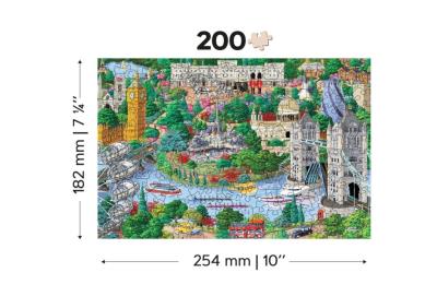 Opakowanie Puzzle drewniane. London Sights M