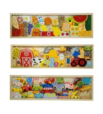 Opakowanie Puzzle drewniane MIX