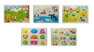 Opakowanie Puzzle drewniane MIX