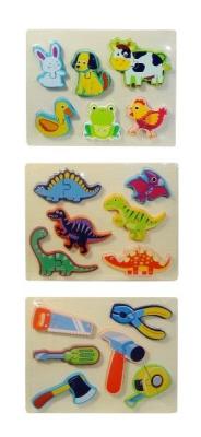 Opakowanie Puzzle drewniane MIX