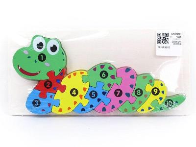 Opakowanie Puzzle drewniane - wąż