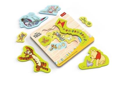 Opakowanie Puzzle drewniane Winnie The Pooh 12el TREFL