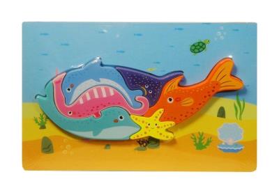 Opakowanie Puzzle drewniane Zwierzęta morskie