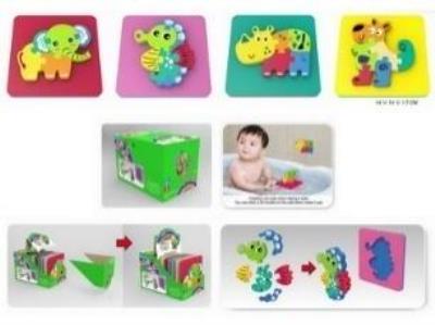 Opakowanie Puzzle EVA 14x14x1,7cm mix