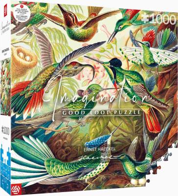 Opakowanie Puzzle Imagination 1000 Ernst Haeckel - Kolibry