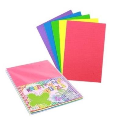 Opakowanie Puzzle kreatywne MIX kolorów 20x30