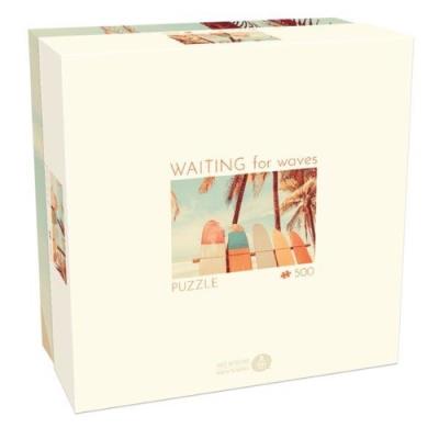 Puzzle LifeSTYLE 500 Waiting for Waves. Wydawca: Tactic. SmakLiter.pl Opakowanie Puzzle LifeSTYLE 500 Waiting for Waves