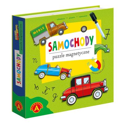 Opakowanie Puzzle magnetyczne - Samochody ALEX