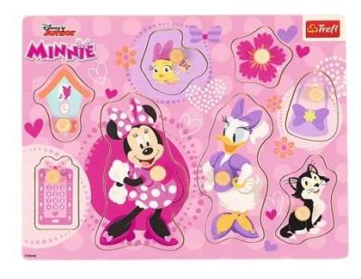 Opakowanie Puzzle medium drewniane - Minnie Mouse TREFL
