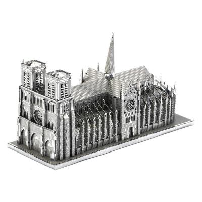 Opakowanie Puzzle Metalowe 3D - Katedra Notre Dame