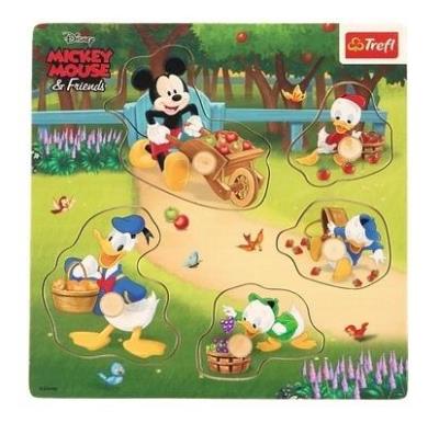 Opakowanie Puzzle mini drewniane - Mickey & Friends TREFL