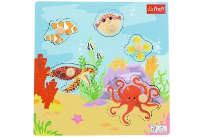 Opakowanie Puzzle mini drewniane Under water 61626