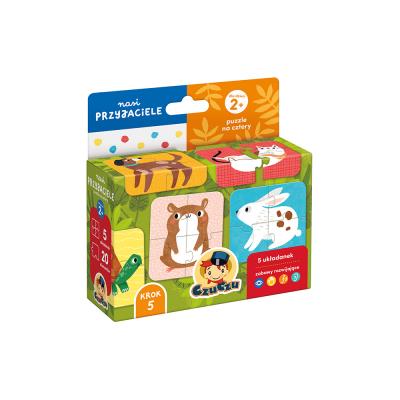 Opakowanie Puzzle na cztery Nasi Przyjaciele CzuCzu