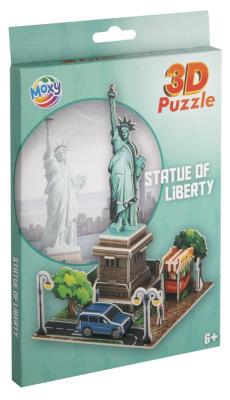 Opakowanie Puzzle piankowe 3D Statua Wolności