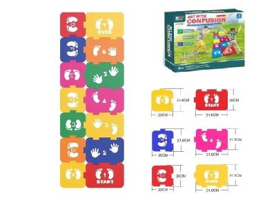 Opakowanie Puzzle piankowe - Gra w klasy 14el