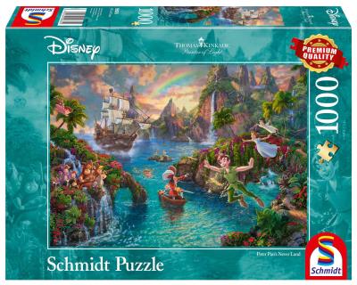 Puzzle PQ 1000 Piotruś Pan (Disney) G3. Wydawca: Schmidt. SmakLiter.pl Opakowanie Puzzle PQ 1000 Piotruś Pan (Disney) G3