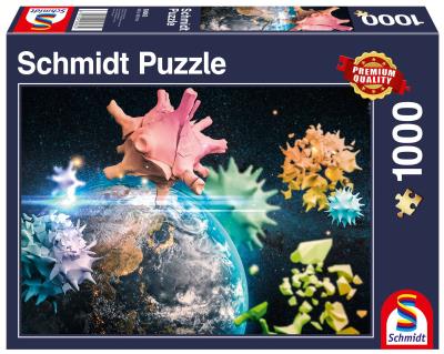 Opakowanie Puzzle PQ 1000 Planeta Ziemia 2020 G3