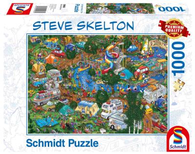 Opakowanie Puzzle PQ 1000 Steve Skeleton Rzucić wszystko G3