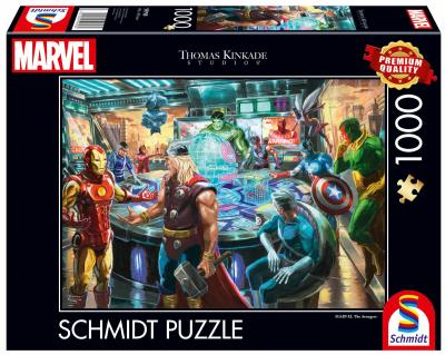 Opakowanie Puzzle PQ 1000 Thomas Kinkade Avengers Marvel G3